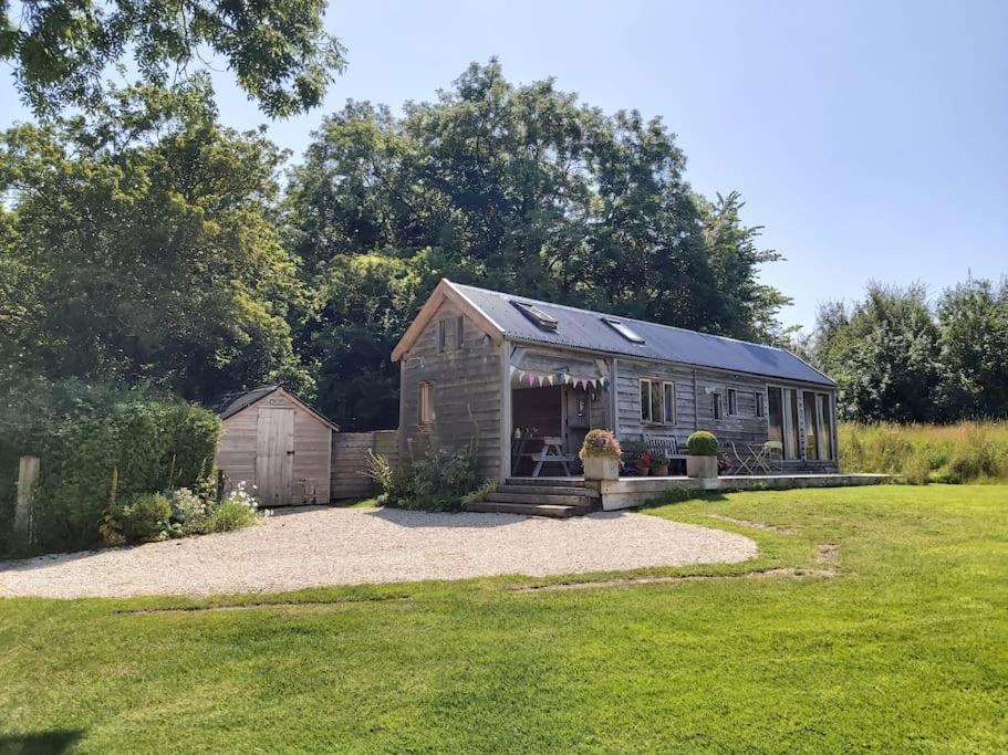 Log Cabin At The Old Summer Dairy Glastonbury Сомертон Экстерьер фото